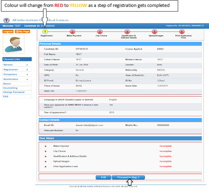 How-to-fill-AIIMS-MBBS-Application-Form-8